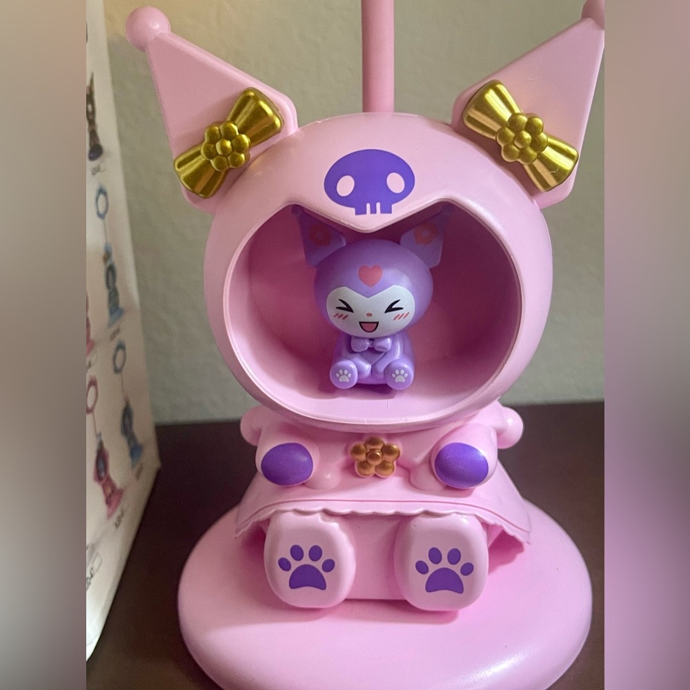 Kawaii Kuromi My Melody Table Lamp with Pencil Sharpener